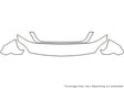 freestar Avery Dennison Clear Bra Hood Precut PPF Diagram