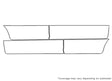 fusion Avery Dennison Clear Bra Door Cup Precut PPF Diagram