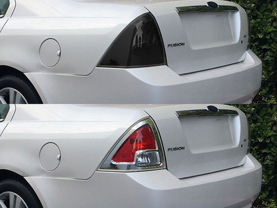 fusion Before and After Smoked Taillights