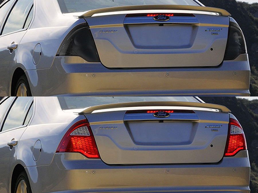 fusion Before and After Smoked Taillights