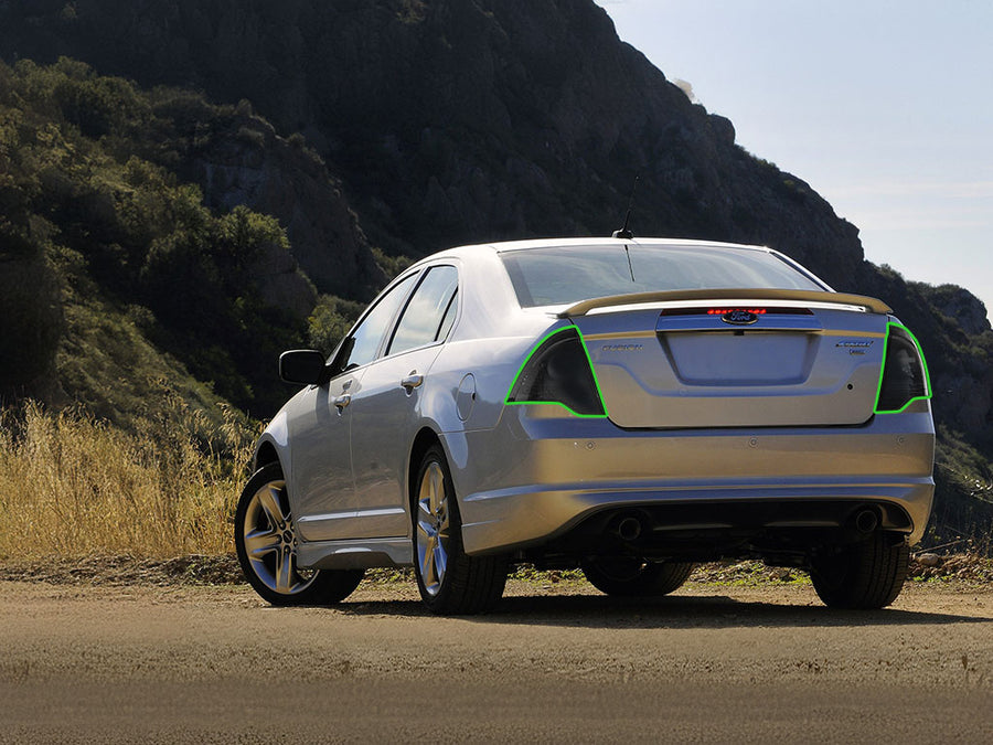 fusion Tail Light Tint Installation Points