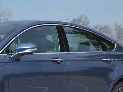 ford fusion 2013-2020 Carbon Fiber Pillar Cover Diagram