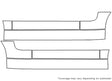 gt 3M Clear Bra Door Cup Precut PPF Diagram