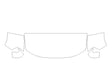 maverick 3M Clear Bra Hood Precut PPF Diagram