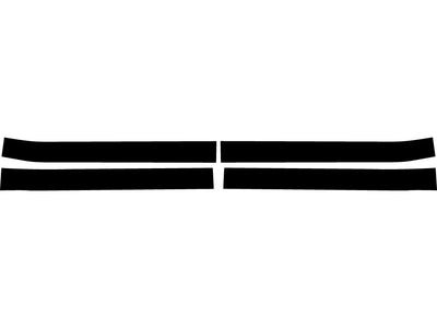 mustang Precut Tail Light Tint Diagram