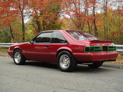 mustang Tail Light Tint Installation Points