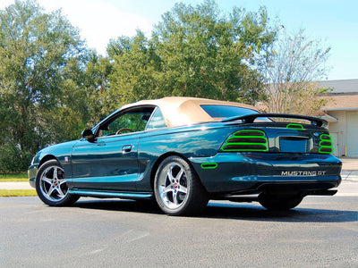 mustang Tail Light Tint Installation Points