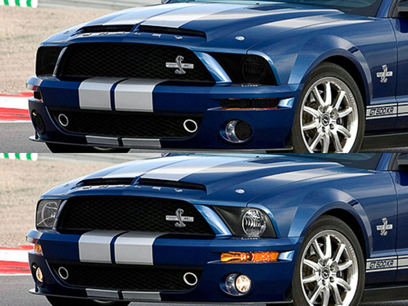 ford mustang 2005-2009 Headlight Tint Appearance