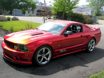 ford mustang 2006-2008 (saleen) Headlight Protection Installation Location