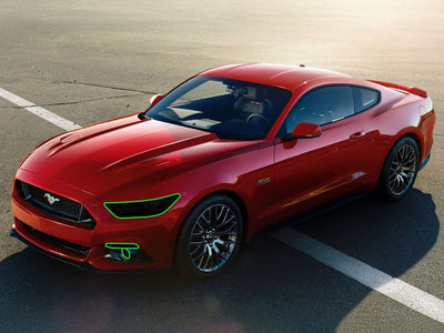 ford mustang 2015-2017 Headlight Tint Location