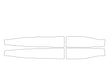 mustang mach-e 3M Clear Bra Door Cup Precut PPF Diagram