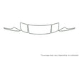 probe Avery Dennison Clear Bra Hood Precut PPF Diagram