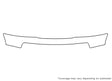 ranger Avery Dennison Clear Bra Bumper Precut PPF Diagram