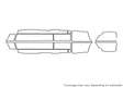ranger 3M Clear Bra Door Cup Precut PPF Diagram