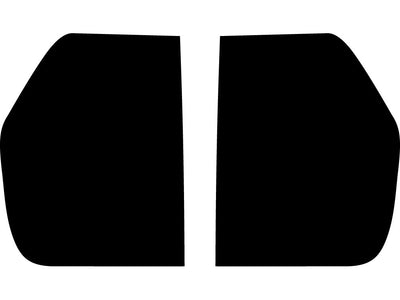 ranger (led w/ blind spot radar) Precut Tail Light Tint Diagram