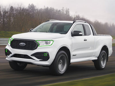 ford ranger 2019-2023 Headlight Protection Installation Location