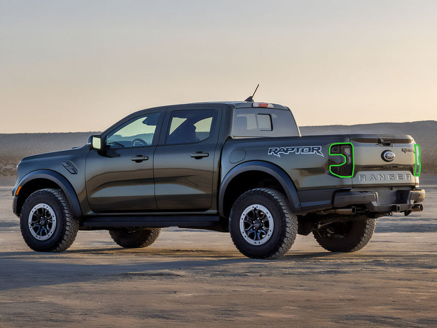 ranger Tail Light Tint Installation Points