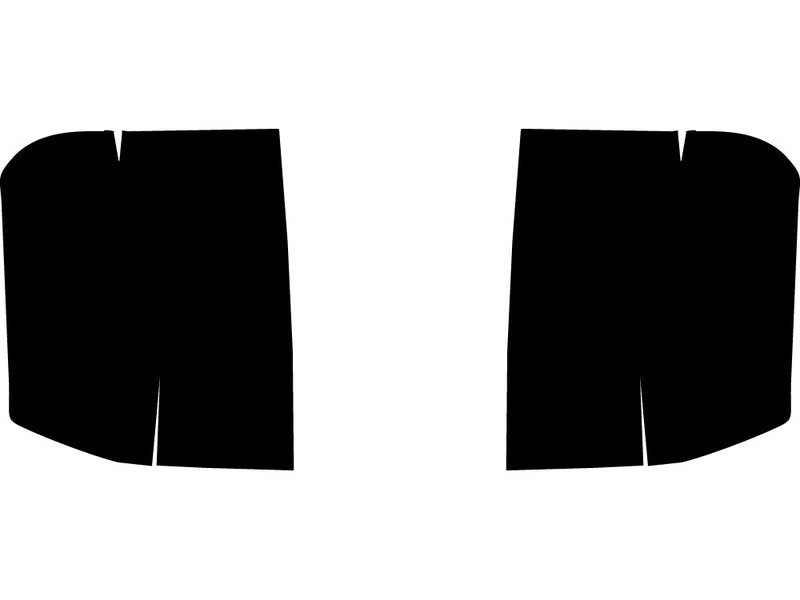 ranger Precut Tail Light Tint Diagram