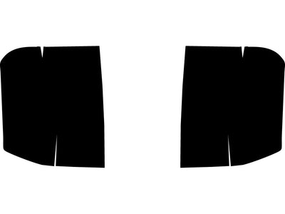ranger Precut Tail Light Tint Diagram