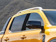 ford ranger 2019-2022 (supercab) Brushed Aluminum Black Pillar Cover Diagram
