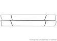 shelby gt500 3M Clear Bra Door Cup Precut PPF Diagram
