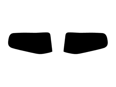 shelby gt500 Precut Tail Light Tint Diagram