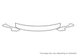 taurus 3M Clear Bra Hood Precut PPF Diagram