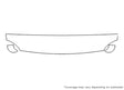 taurus Avery Dennison Clear Bra Hood Precut PPF Diagram