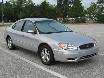 ford taurus 1996-2007 (sedan) Brushed Aluminum Black Pillar Trim