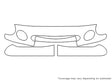 taurus 3M Clear Bra Bumper Precut PPF Diagram