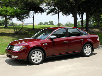 ford taurus 2008-2009 Matte Black Pillar Trim