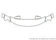 taurus x Avery Dennison Clear Bra Hood Precut PPF Diagram