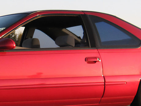 ford thunderbird 1990-1997 Carbon Fiber Pillar Cover Diagram