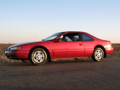 ford thunderbird 1990-1997 Matte Black Pillar Trim