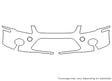 transit connect 3M Clear Bra Bumper Precut PPF Diagram