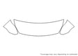 transit connect 3M Clear Bra Hood Precut PPF Diagram