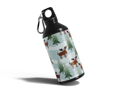 forest ambassador animal Water Bottle DIY Stickers