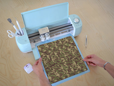 forest beige camouflage Cricut Compatible Vinyl