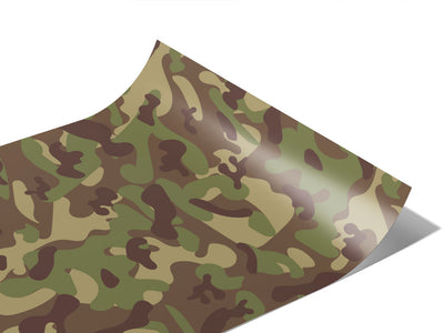 Forest Beige Camouflage Vinyl Wraps~Rwraps Series 914 Digitally Printed Vinyl Wrap~1