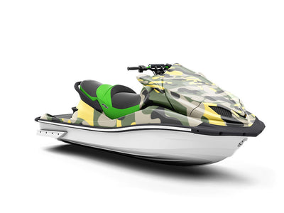 Forest Costume Camouflage Jet Ski Vinyl Customized Wrap