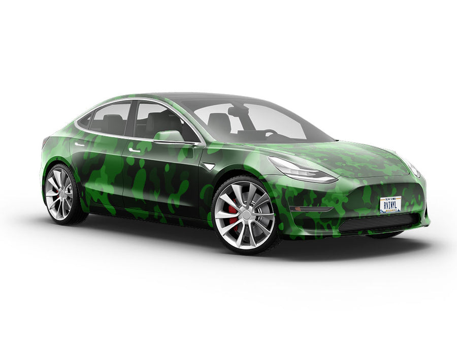 Forest Flecktarn Camouflage Vehicle Vinyl Wrap