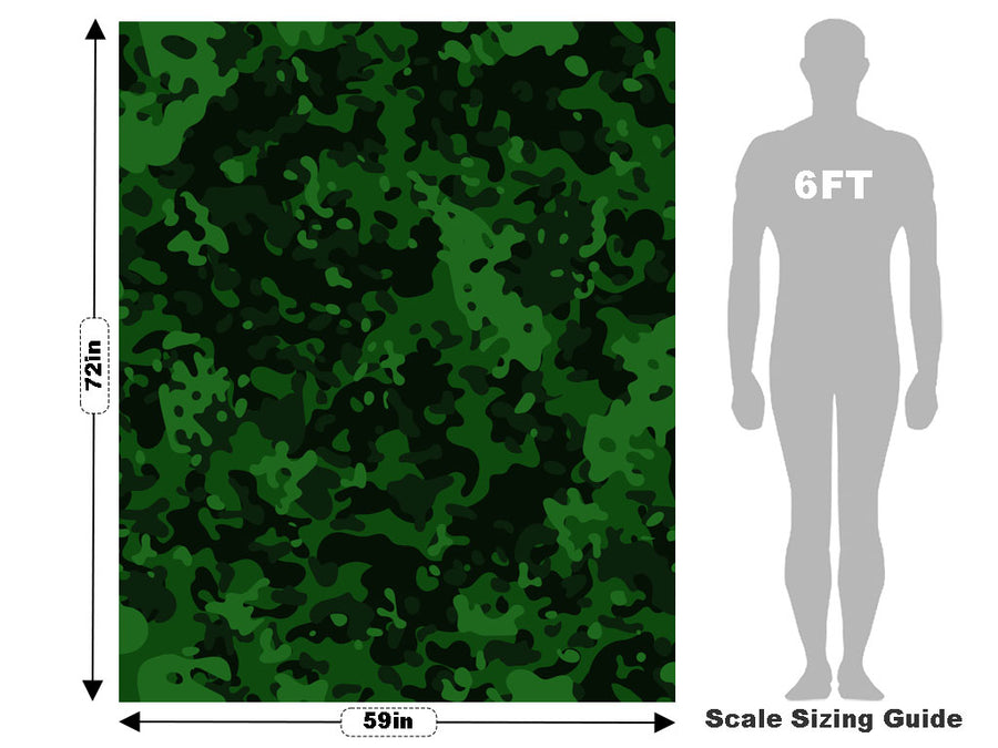 Forest Flecktarn Camouflage Vehicle Wrap Scale~Rwraps Series 914 Forest Flecktarn Camouflage Measurements~2