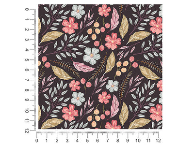 forest floor floral 1ft x 1ft Craft Sheets