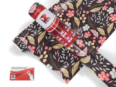 forest floor floral Craft Vinyl Roll