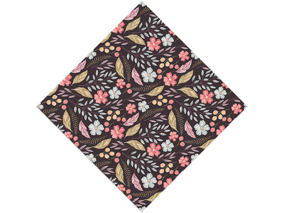 Forest Floor Floral Vinyl Wrap Pattern