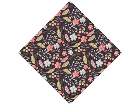 Forest Floor Floral Vinyl Wrap Pattern
