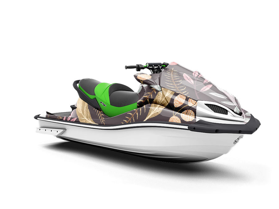 Forest Floor Floral Jet Ski Vinyl Customized Wrap