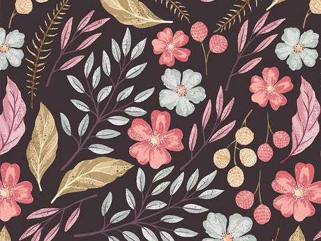 Forest Floor Floral Vinyl Wrap Pattern~Rwraps Series 914 Digitally Printed Vinyl Wrap~0