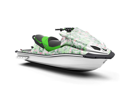 Forest Floor Tile Jet Ski Vinyl Customized Wrap