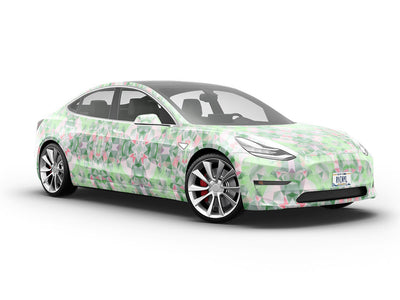 Forest Floor Tile Vehicle Vinyl Wrap